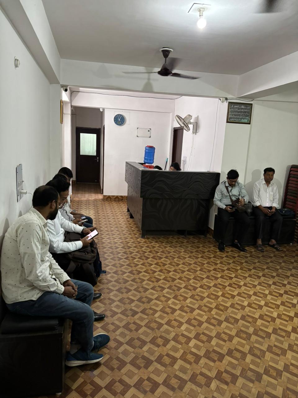 Office lounge and desk area at Al Noor